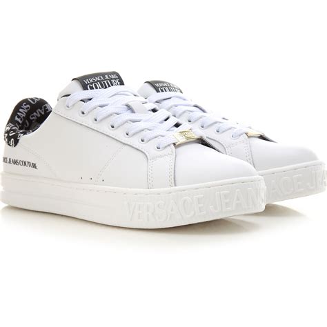 versace scarpe uomo bianco leone|Scarpe VERSACE Uomo .